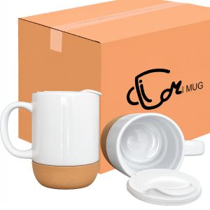 mug corcho 11 onz variado caja x36 und